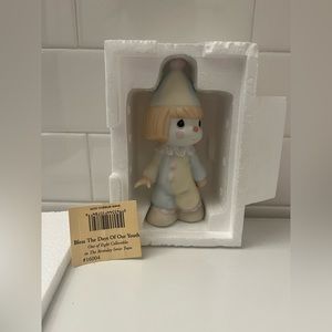 Precious Moments 1985 clown bless our days of our youth birthday train figure